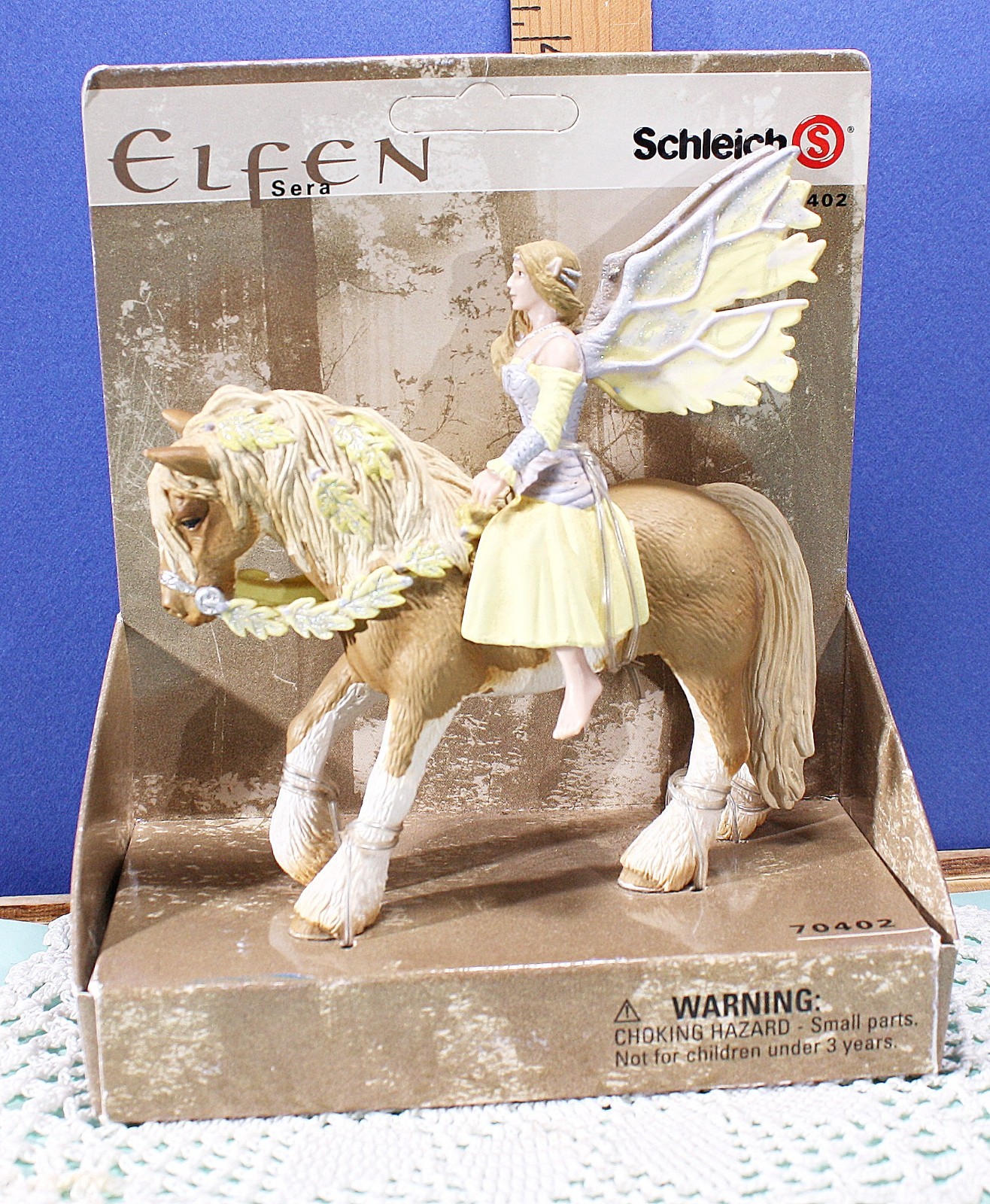 Schleich Bayala Elfen Sera Fairy Figurine #70402 Original Box Card