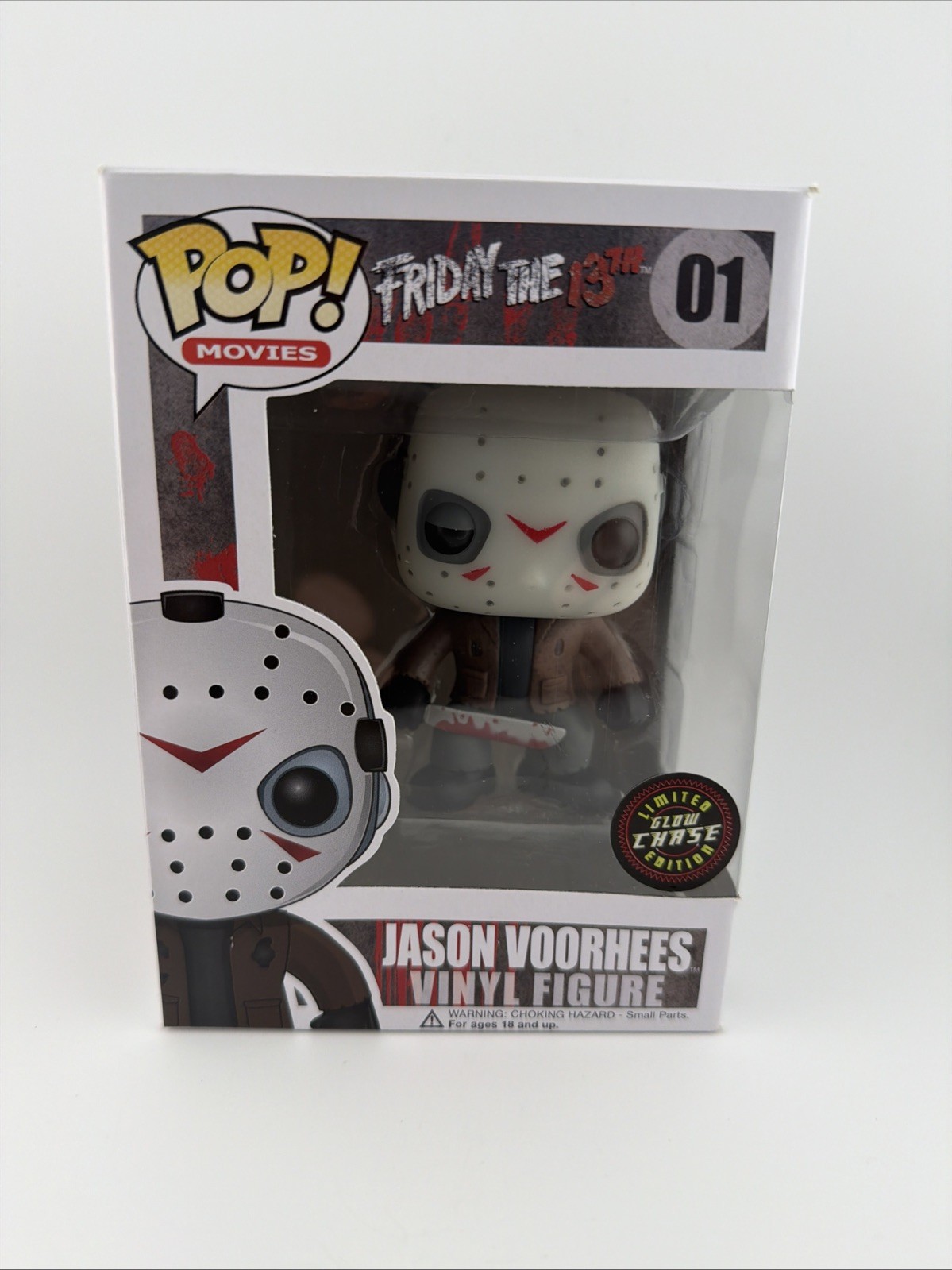 Funko Pop Movies Friday the 13th Jason Voorhees #01 Chase Glow in the dark