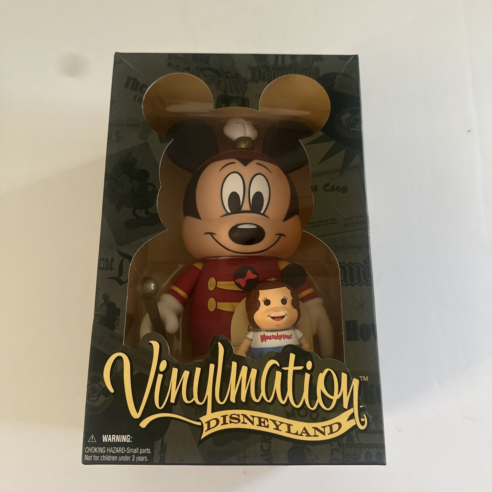 Vinylmation Disneyland 55th Anniversary Bandleader Mickey with Mouseketeer
