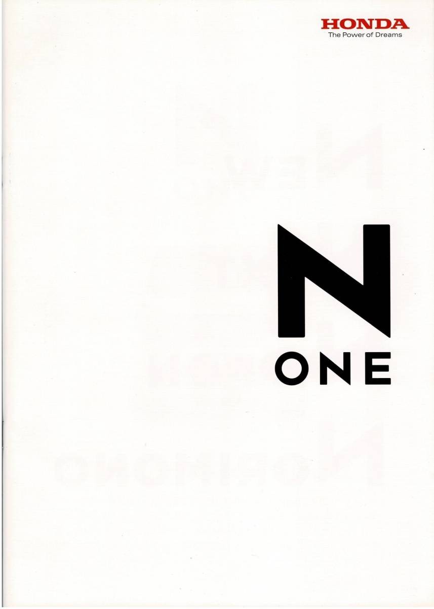 1003 Honda N-One N1 Catalog 2012 November