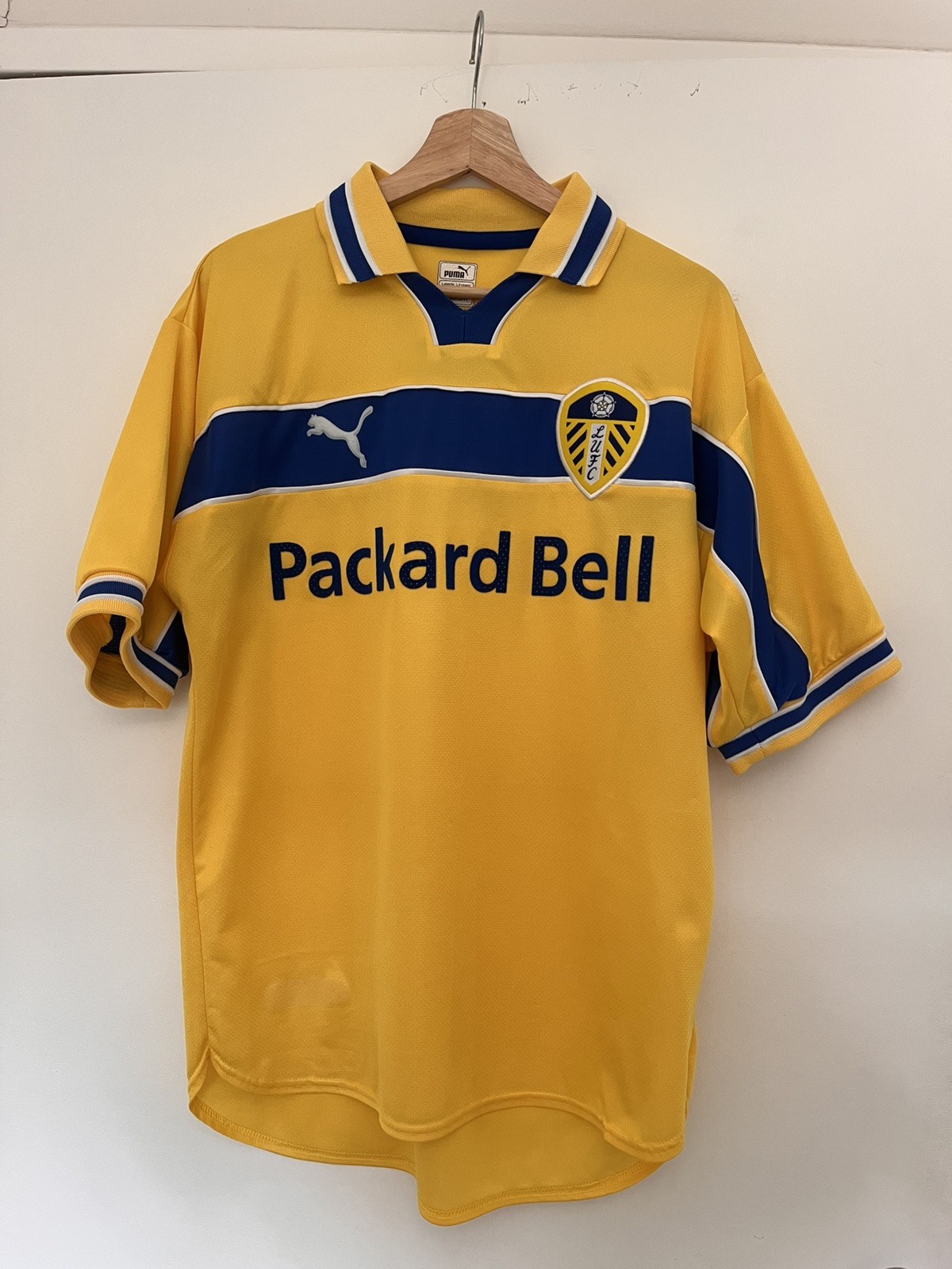 Vintage Original Puma Leeds United AFC 1999-2000 3rd  Shirt jersey M