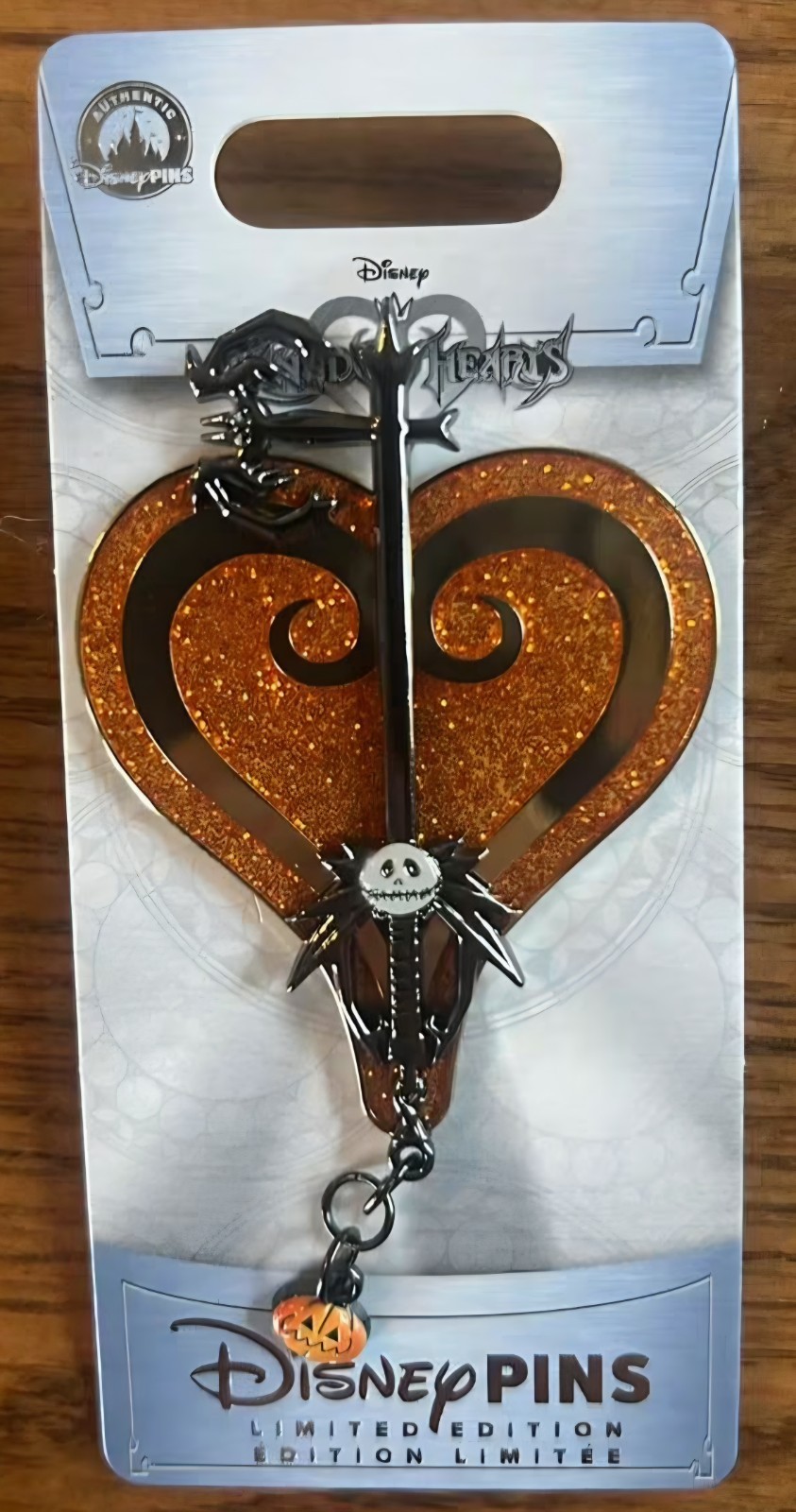 Disney Limited Edition Keyblade Pin Nightmare Before Christmas Jack
