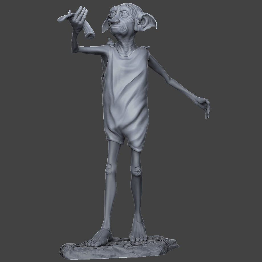 Dobby Resin Sculpture Statue Model Kit  Unpainted/Unassembled
