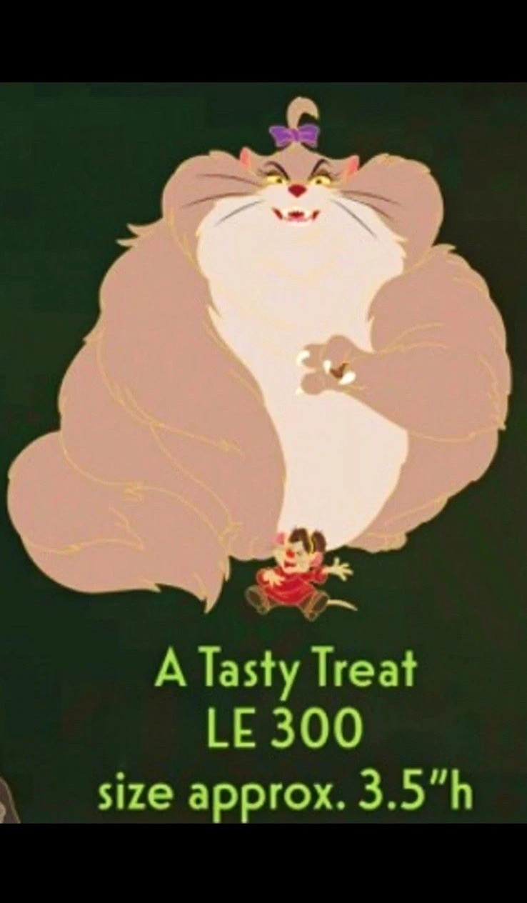 Disney WDI MOG Once Upon a Nightmare A Tasty Treat Felicia Pin LE 300 IN HAND