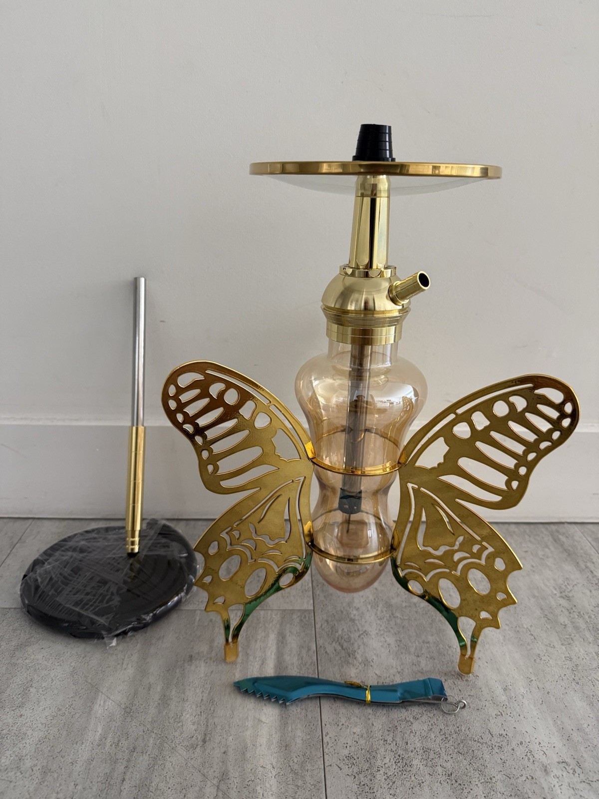 Exclusive Handmade Hookah – Butterfly Wings Design