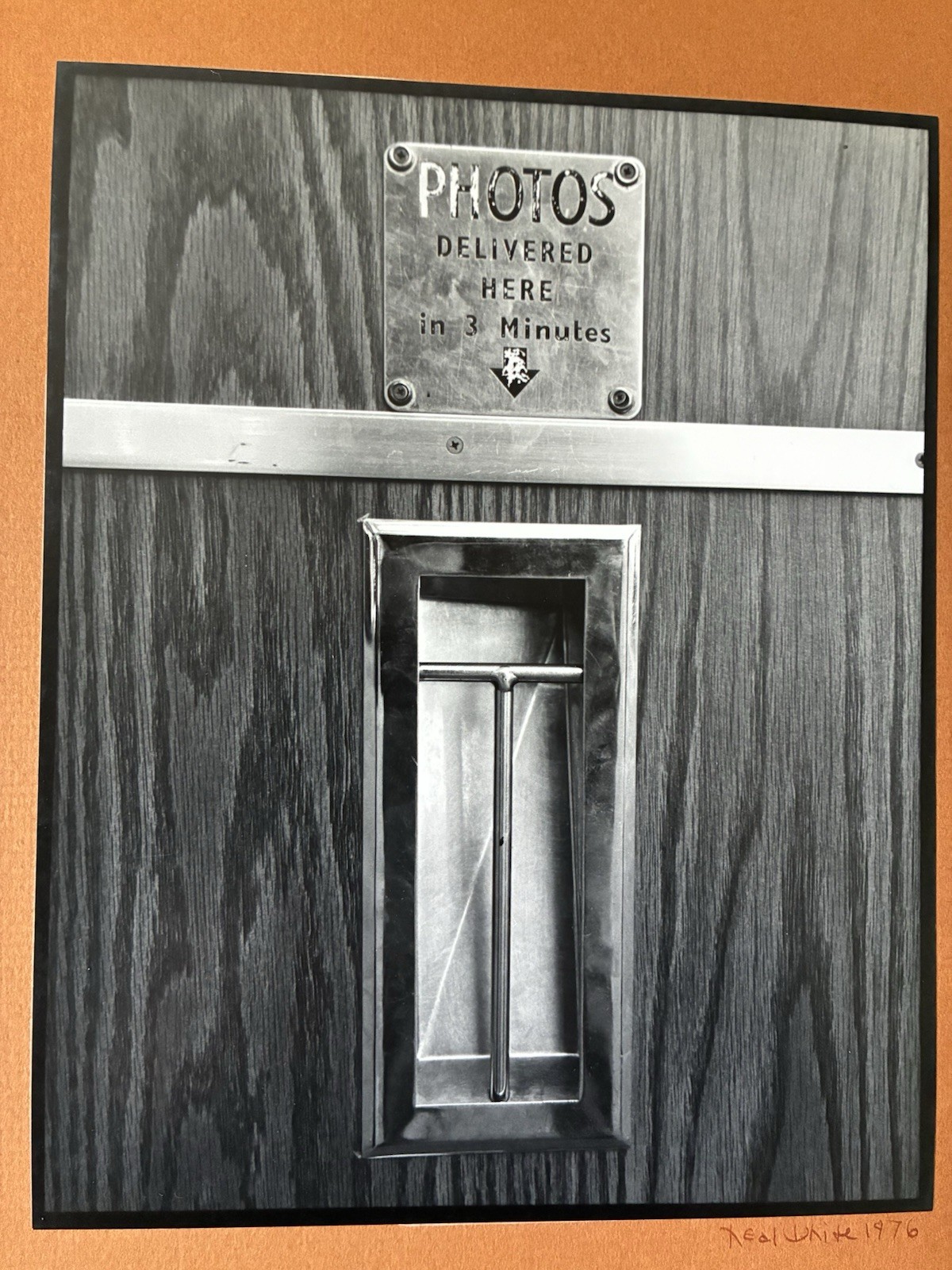 Photo Booth Photo Alameda County Fair Pleasanton CA  Neal White Signed 1976