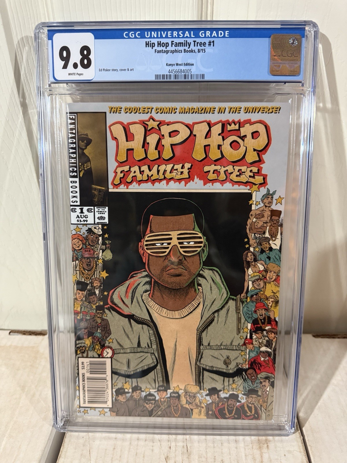 Hip Hop Family Tree #1 CGC 9.8 Fantagraphics (2015) Rare Kanye West Variant