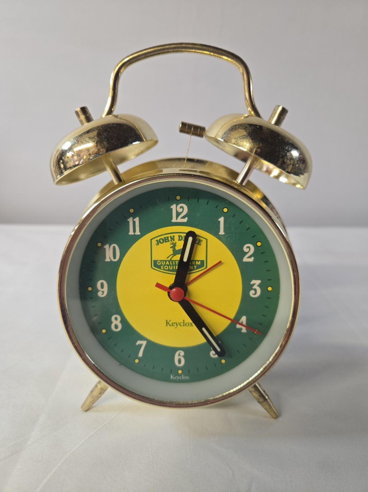 Vintage John Deere Company Advertisement Alarm Clock  Bin3