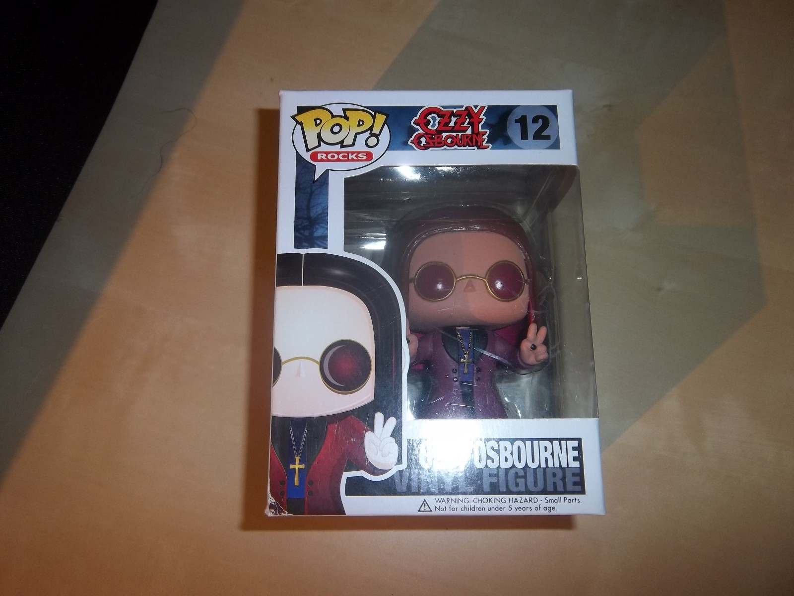 Funko Pop Rocks Ozzy Osbourne #12 2011 Vinyl Figure, Vaulted Grail