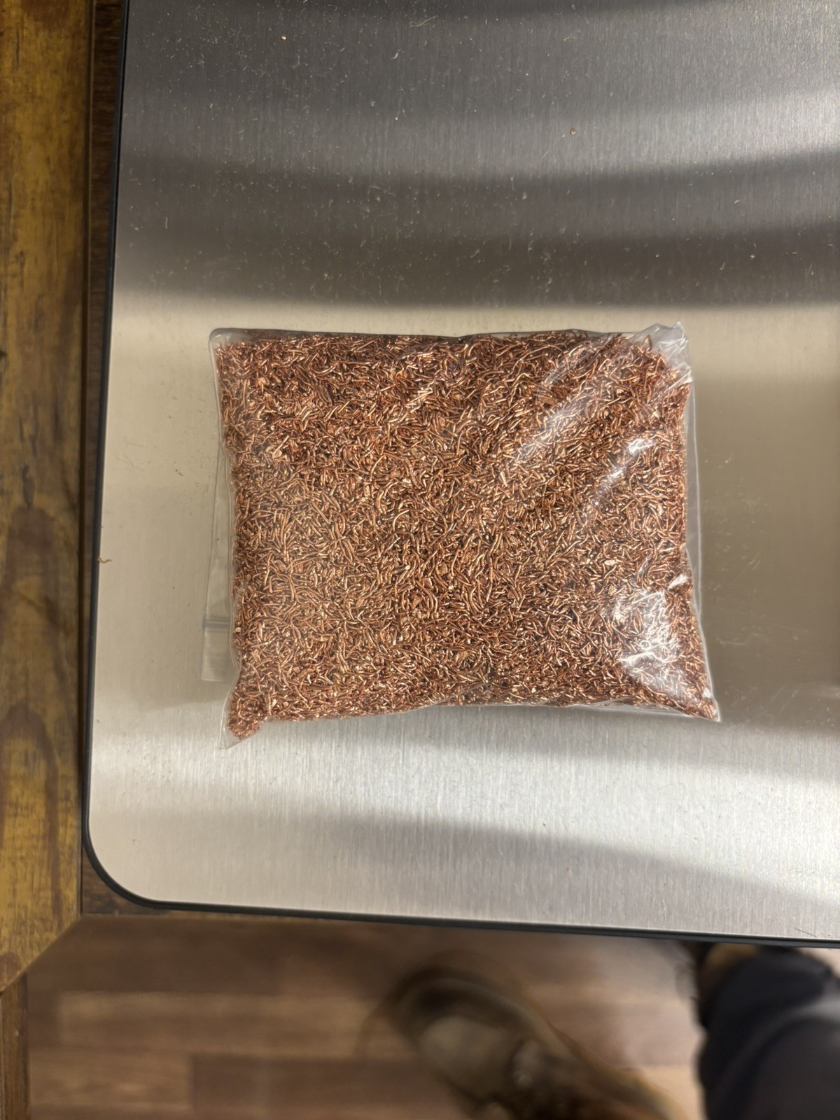 Copper Chop Fine Granules 99.9% Granulated Wire, 5LB