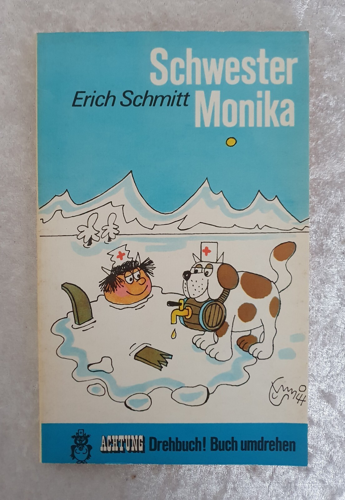 \'Screenplay\' Sister Monika, with signed original drawing, Erich Schmitt