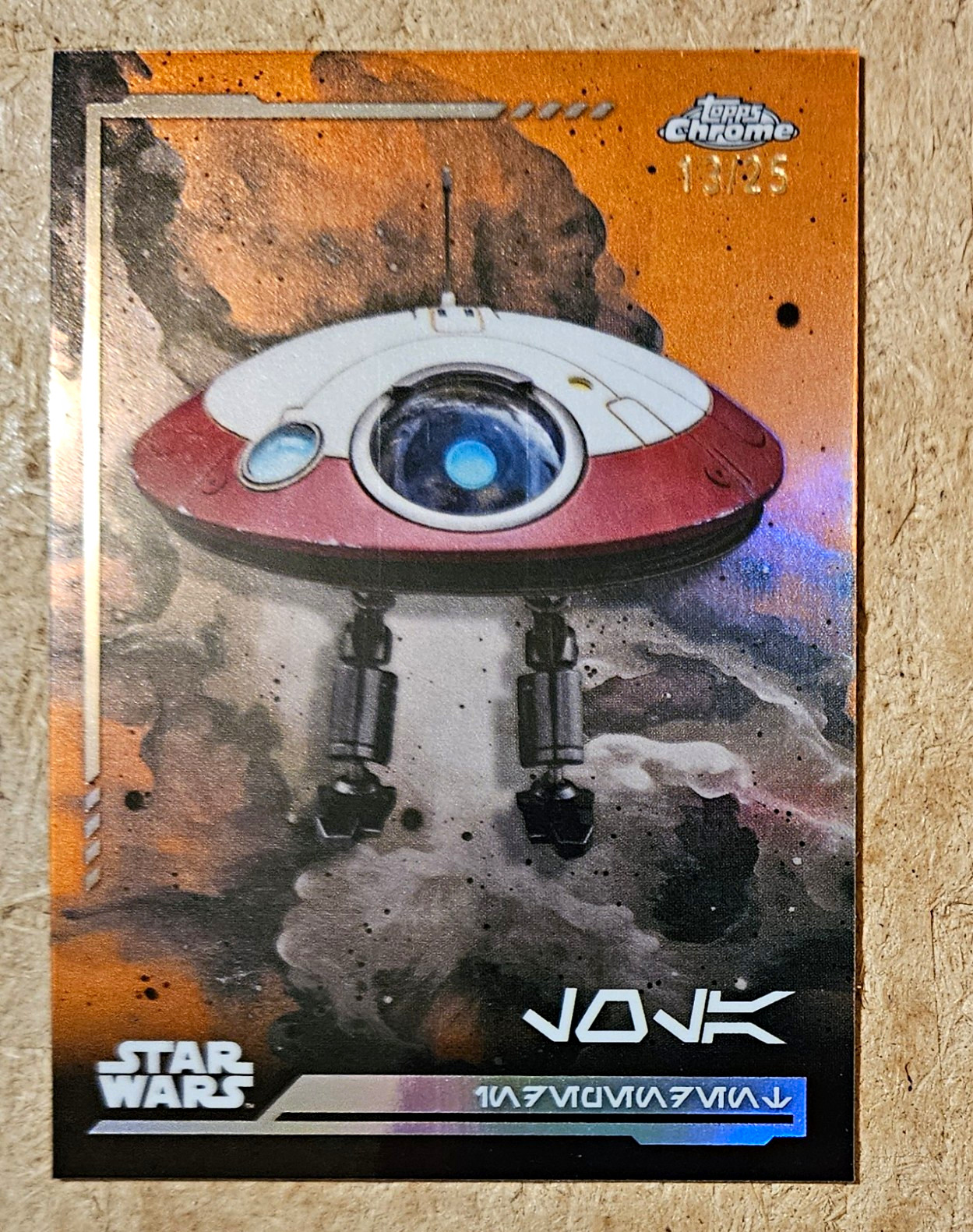 2024 Topps Chrome Star Wars Lola AV-76 Trading Card