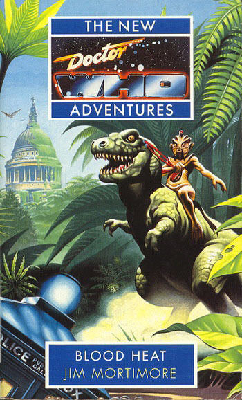 7th Dr Doctor Who Virgin New Adventures Paperback Book - BLOOD HEAT - (Mint New)