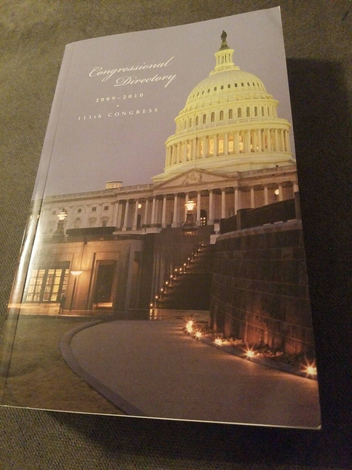 Congressional Directory 2009-2010 111th Congress 