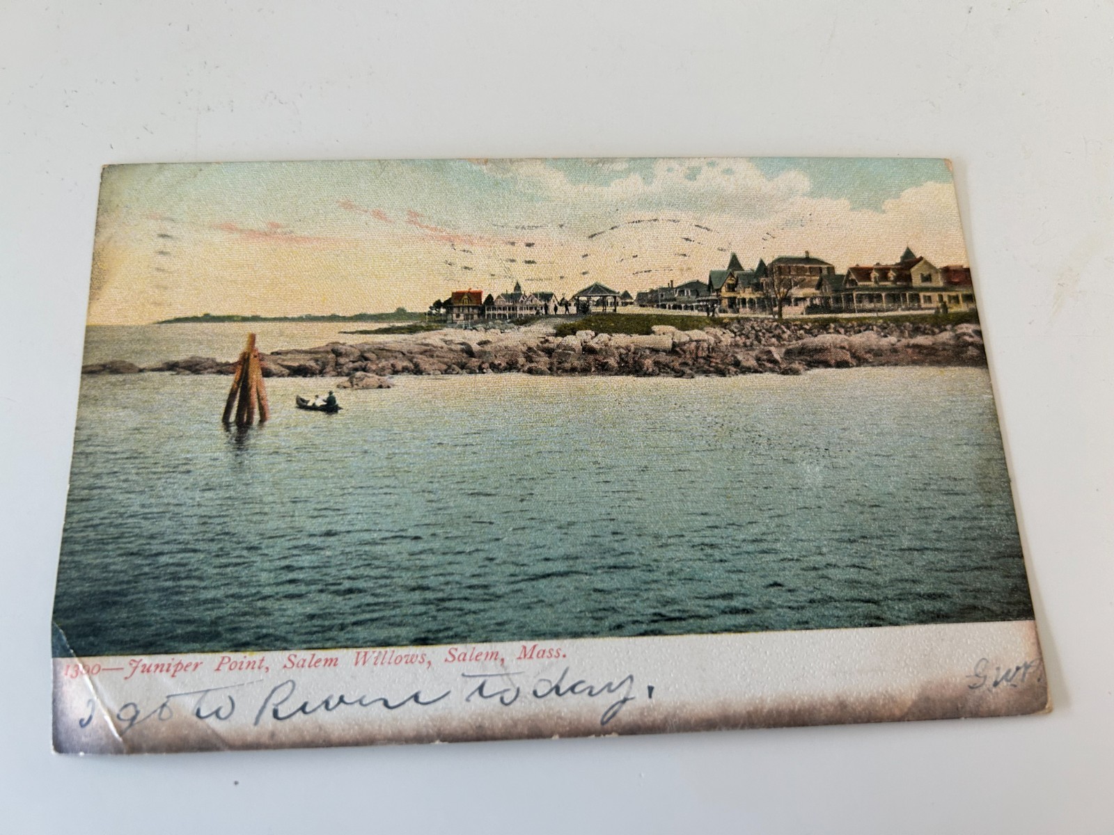 Juniper Point Salem Willows Salem Massachusetts MA Postcard