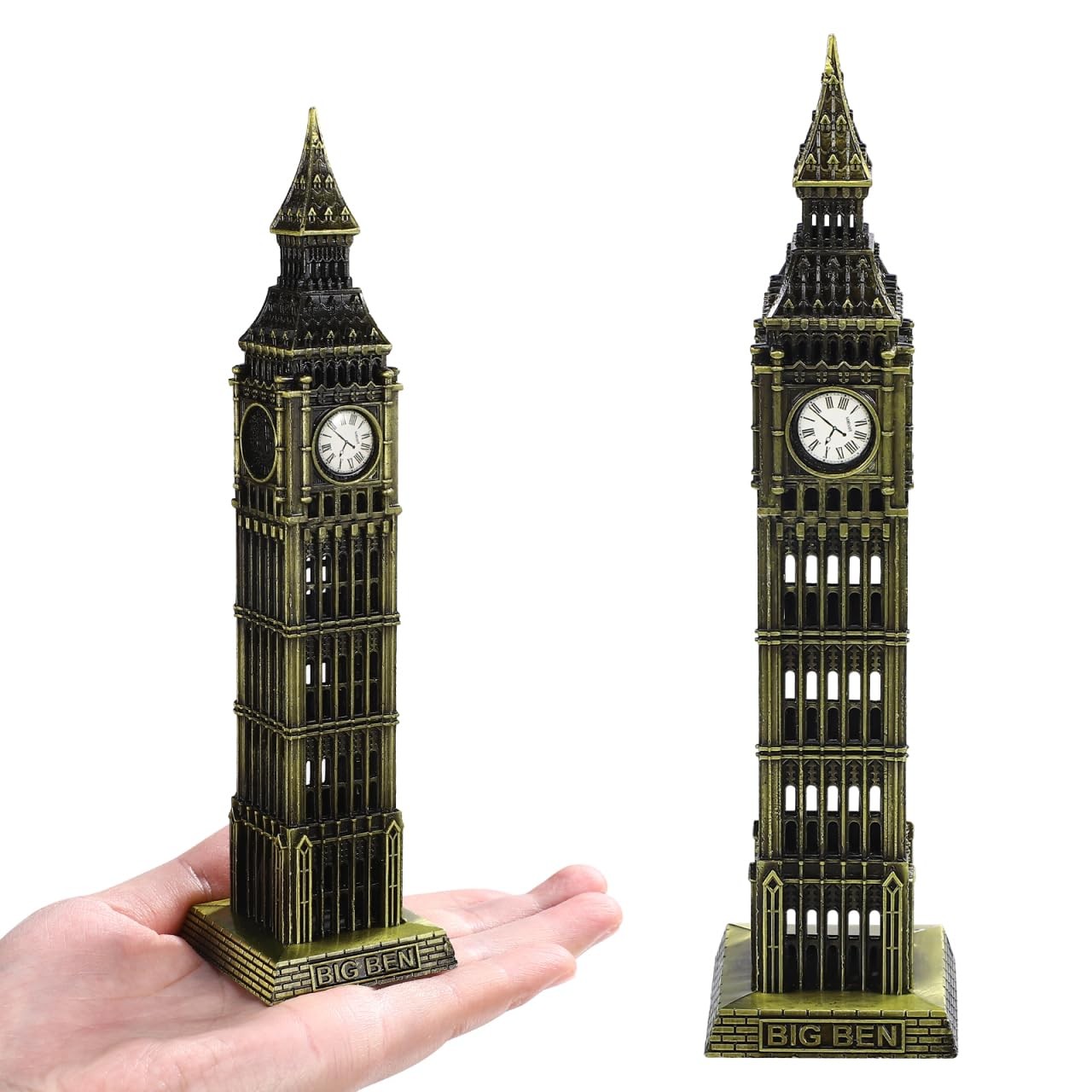 7 Inch Big Ben Statue for London Souvenir: Alloy Big Ben Building