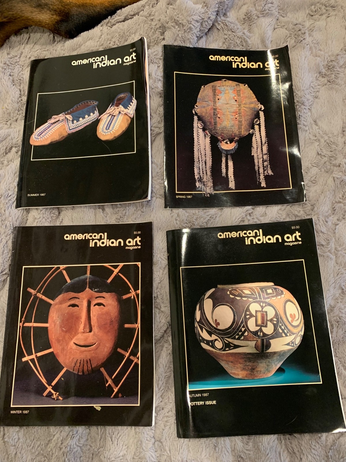 American Indian Art complete year 1987 4 issues