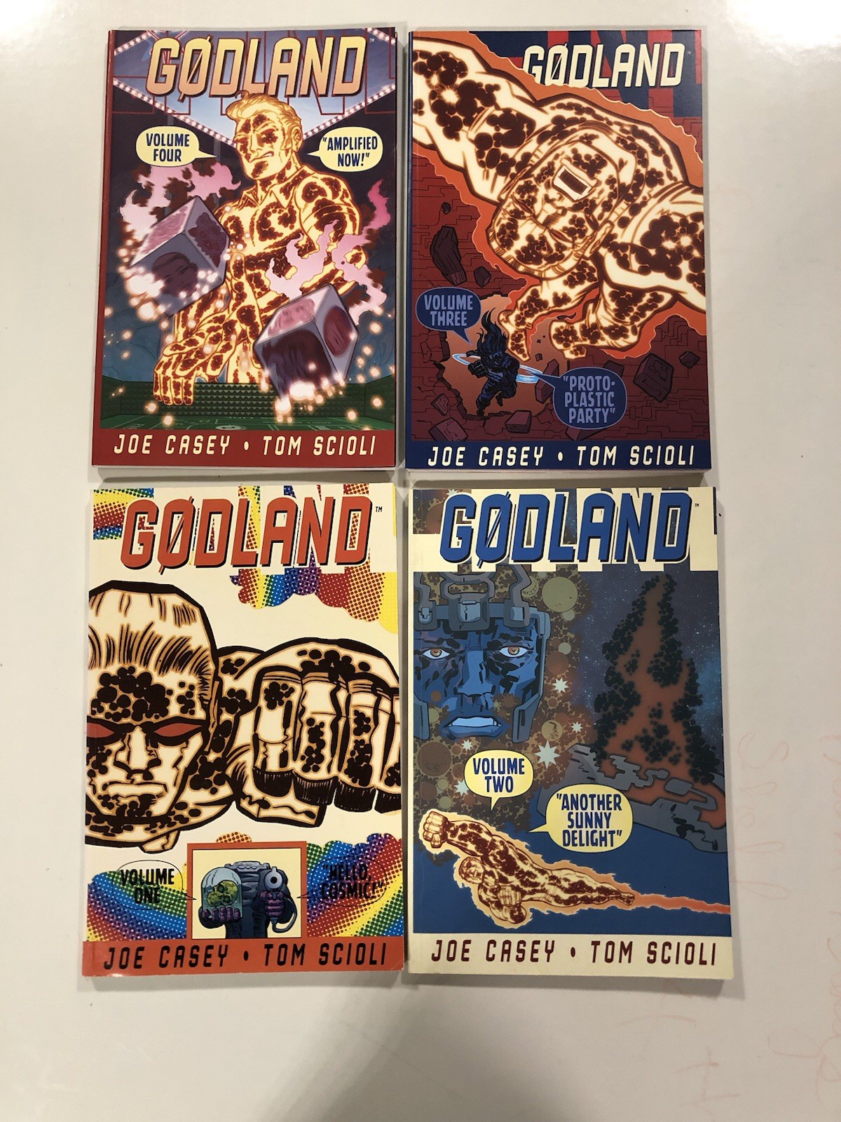 Godland Vol. 1-4 Graphic Novels by Joe Casey ~ Tom Scioli