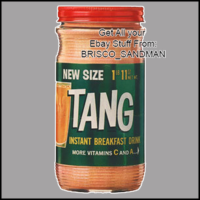 Fridge Fun Refrigerator Magnet TANG JAR Drink Vers: A- DIECUT Vintage Retro Art