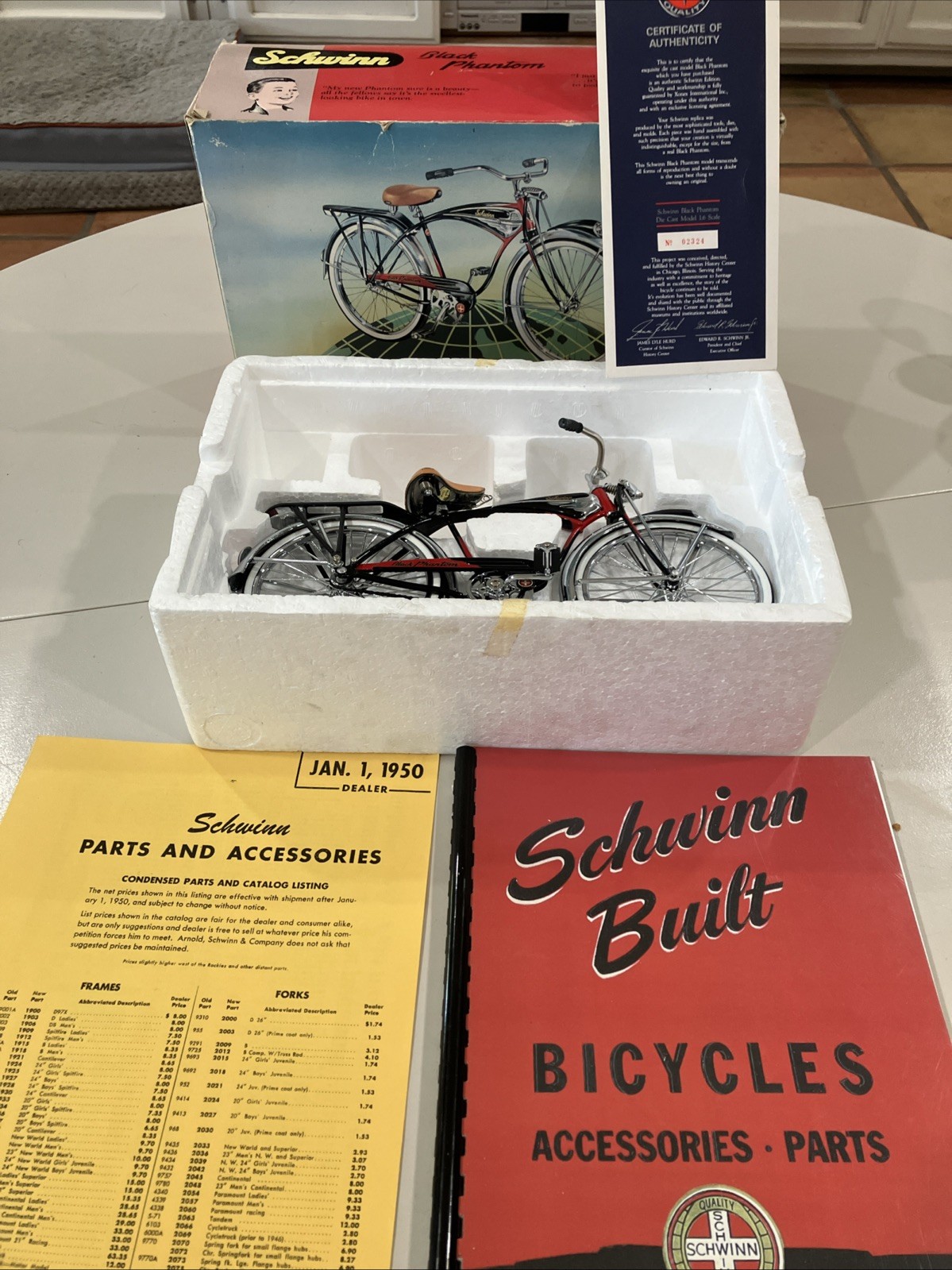 Schwinn Phantom Diecast Free Accessories Catalog With Pricelist