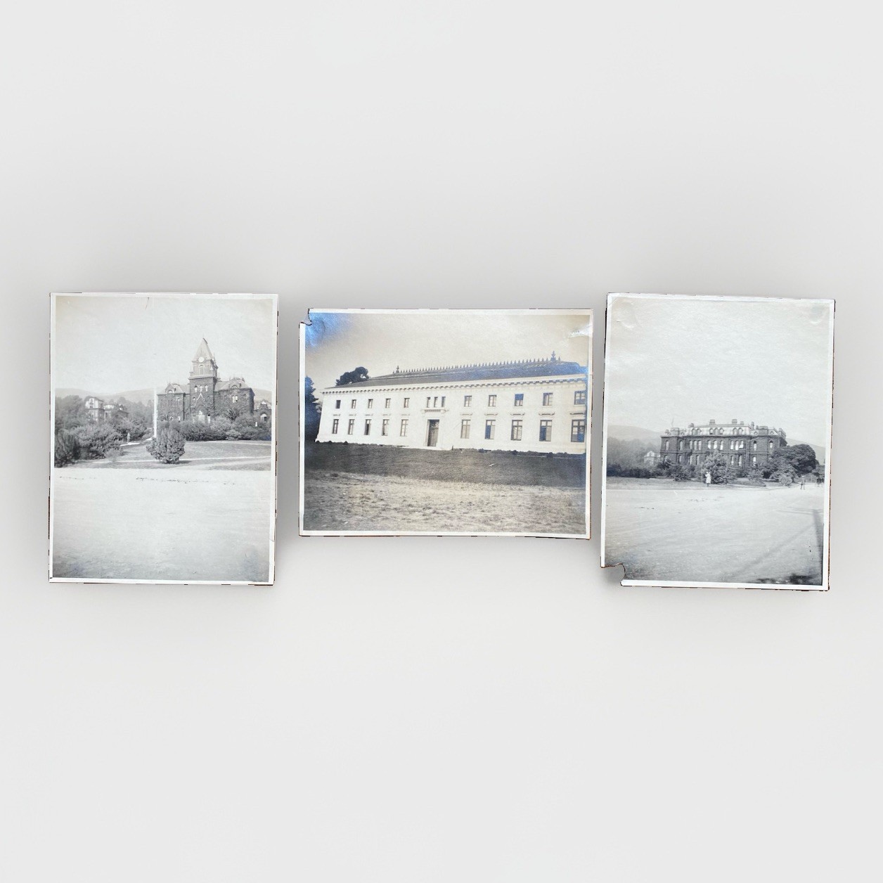 UC Berkeley University 3 Antique Photos Bacon Hall South Hall & California Hall