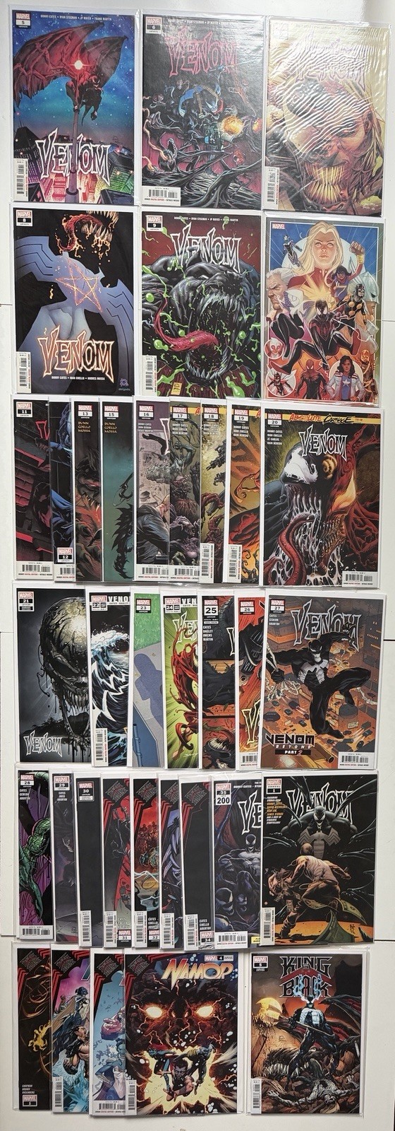 Venom #2 4 5 6 7 8 9 10 11 12 13 14 15 16 17-35 Set 2018 + King In Black Tie Ins