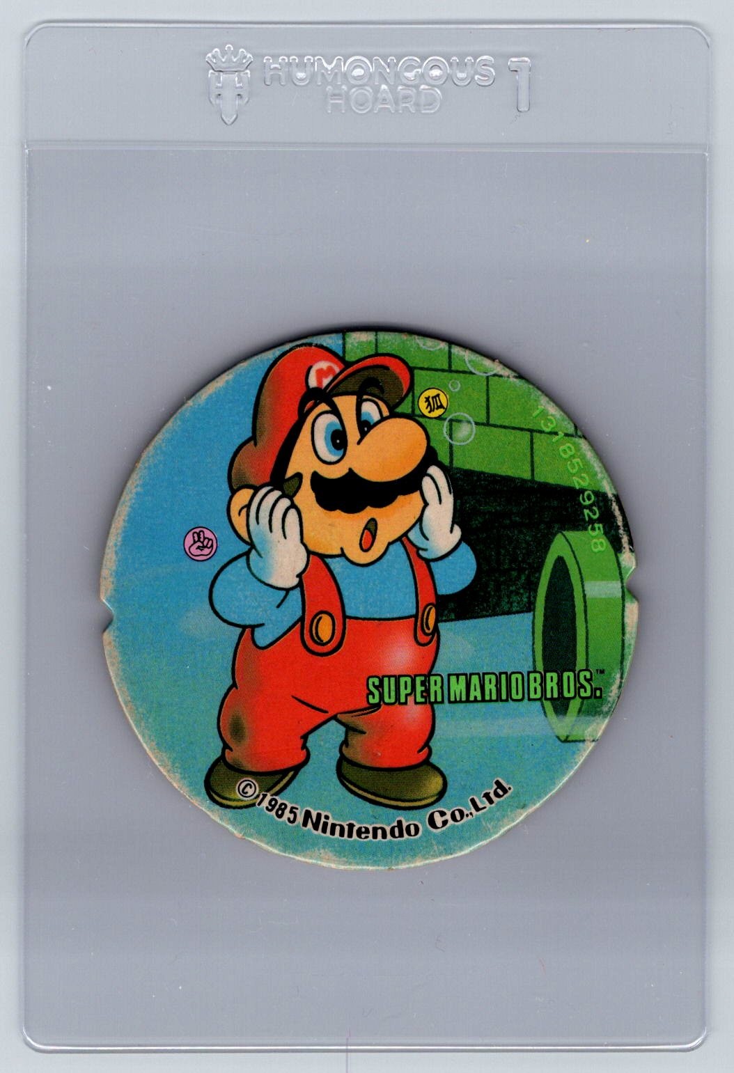 1985 Nintendo Round Menko SUPER MARIO BROS Japanese