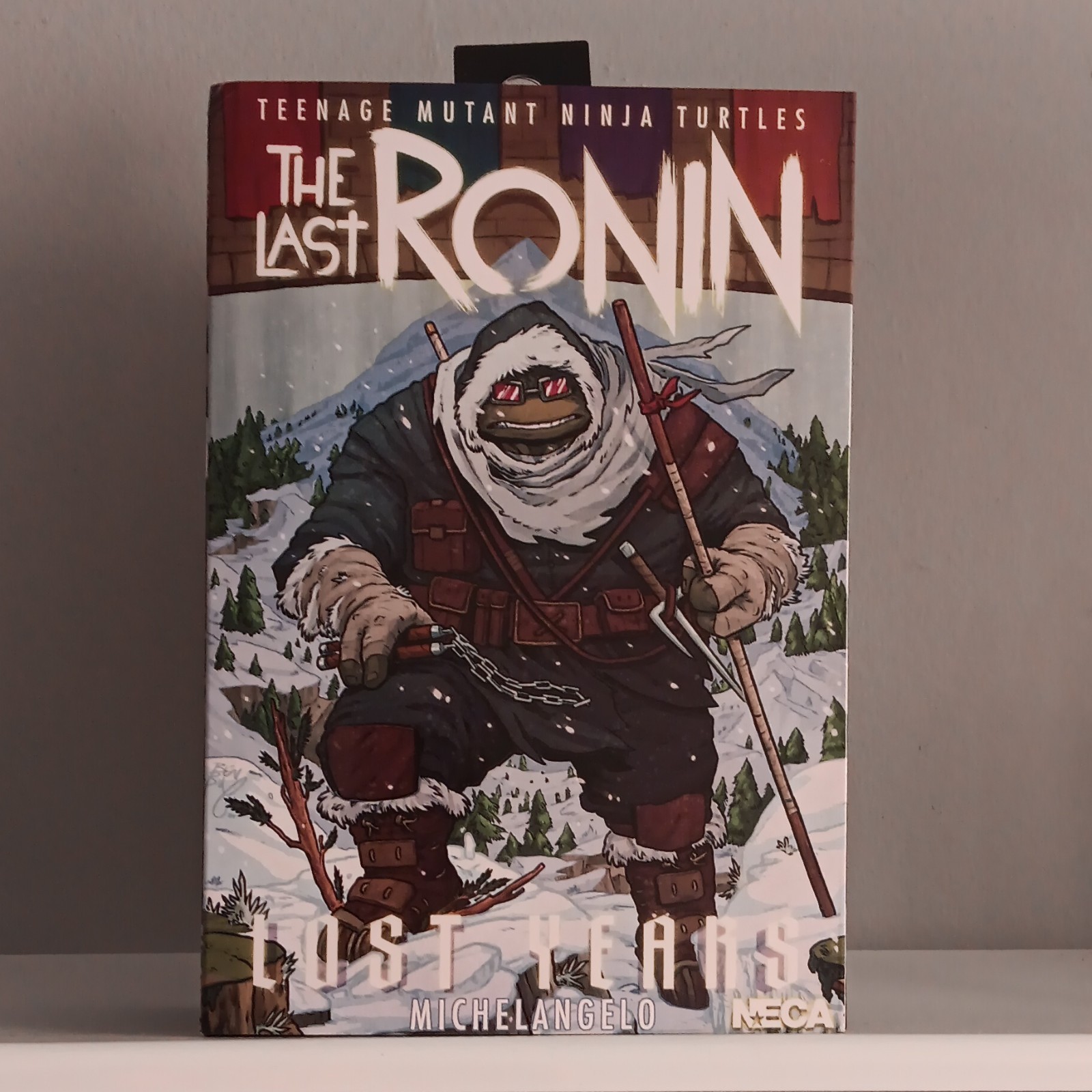 NECA TMNT The Last Ronin Lost Years Michelangelo Figure 93N111824
