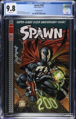 Spawn #200 Liefeld Variant CGC 9.8 Image Comics 2011