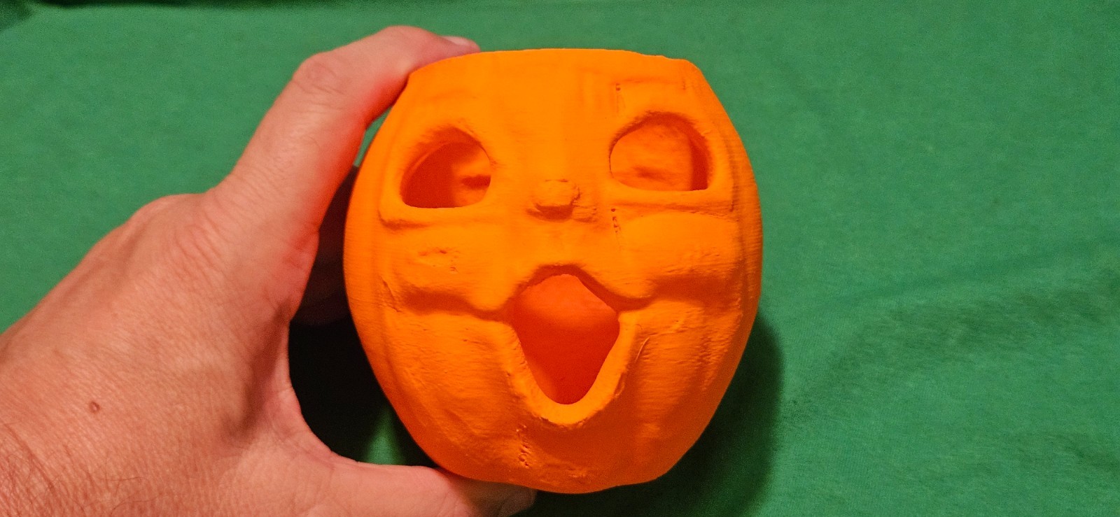 Fun Vintage Style Plastic Halloween Choir Boy Pumpkin for your Collection