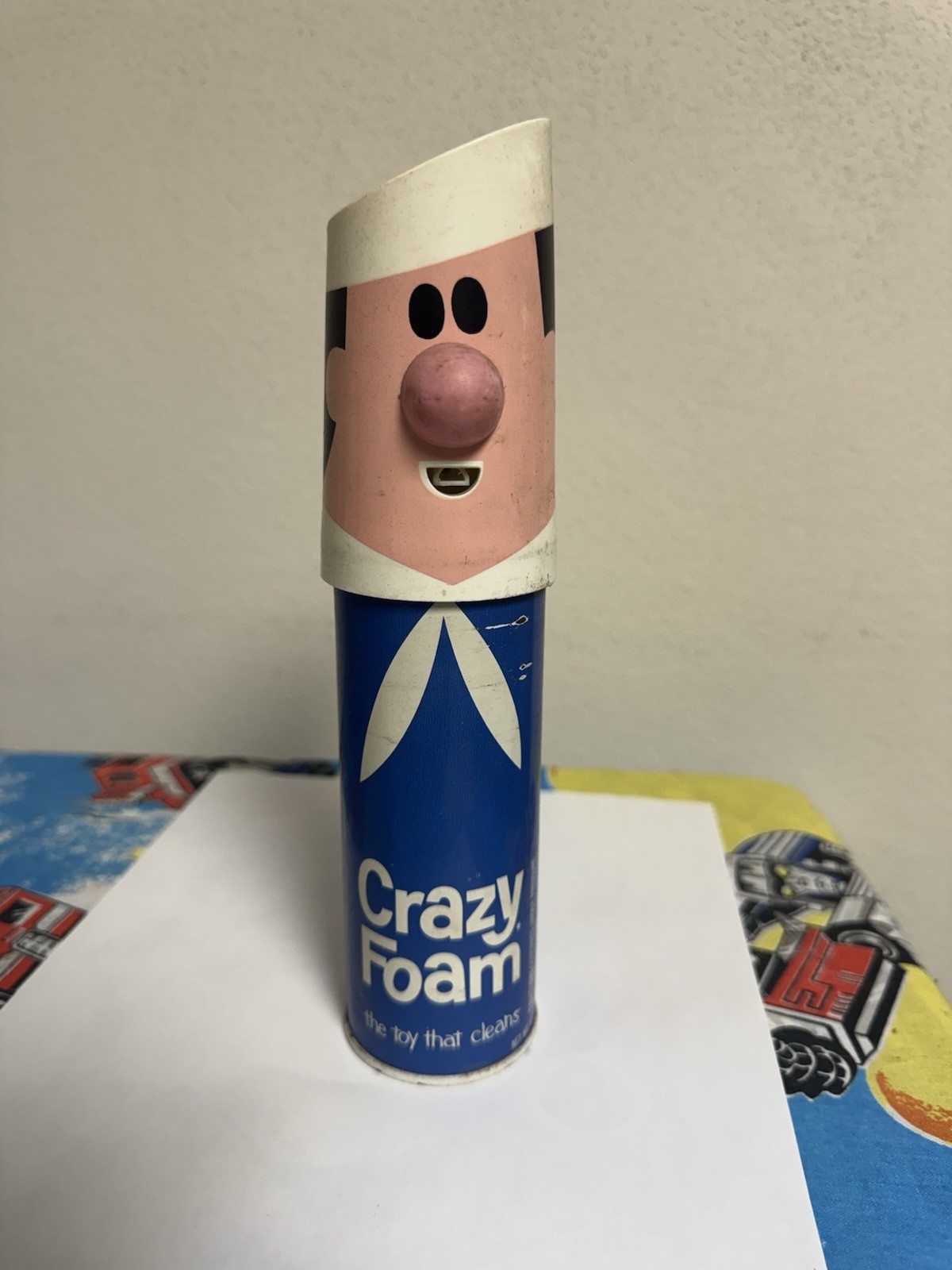 Rare/Vintage 1960s Crazy Foam Navy Sailor  (Empty) - Nice Shape