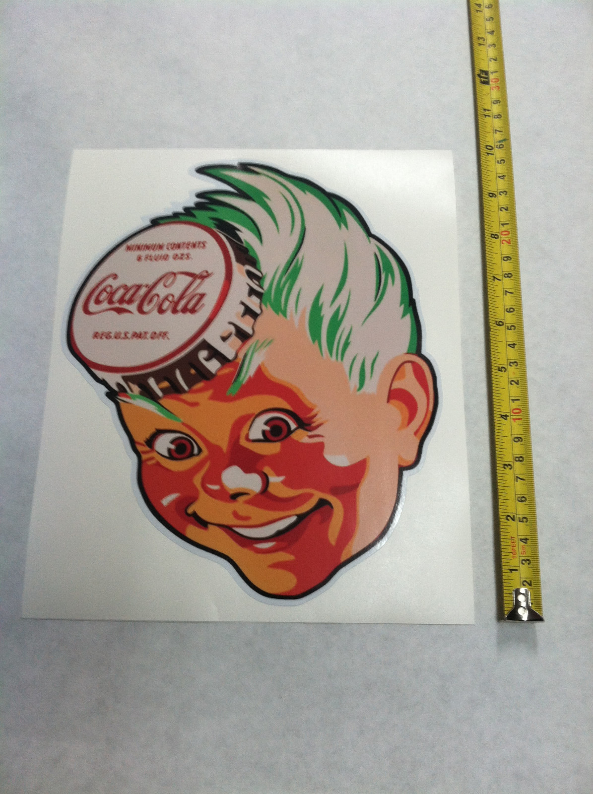 COCA COLA PEPSI SODA DECAL SPRITE BOY STICKER DECALS MANCAVE 10\