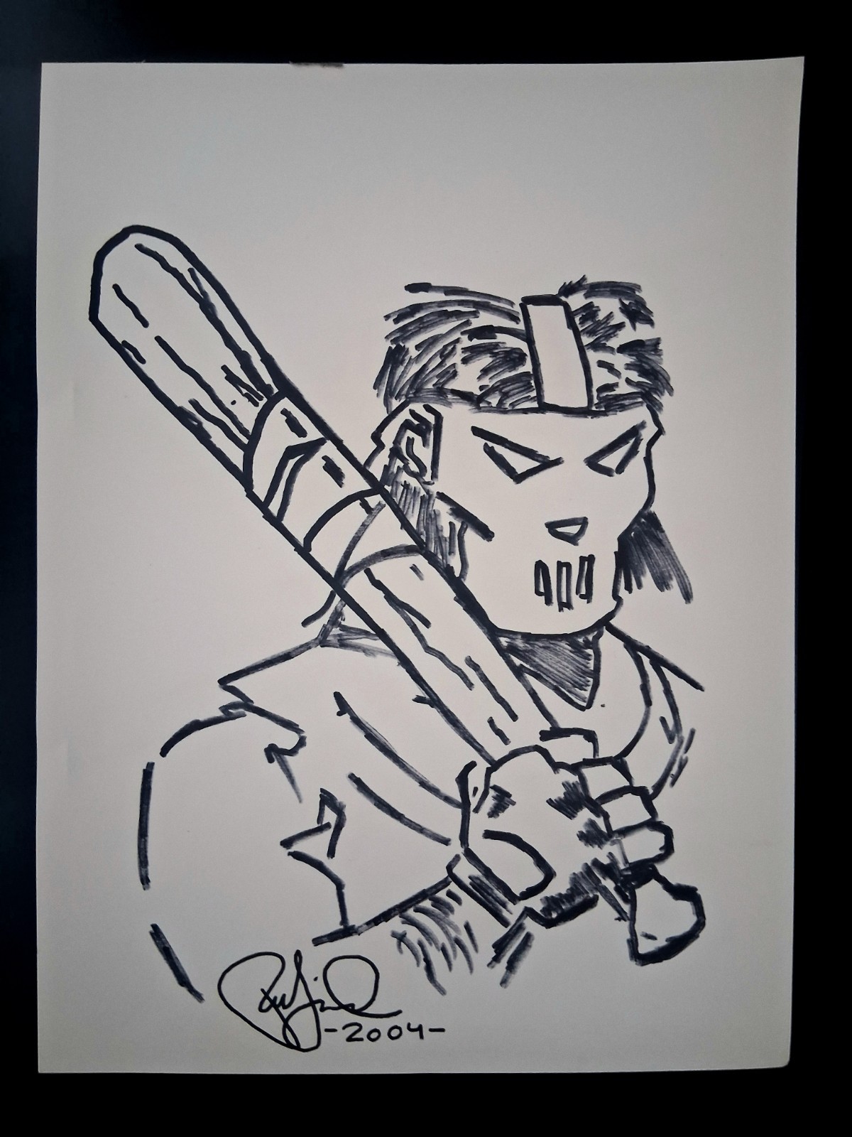 Peter Laird 9x12 Sketch Original Art