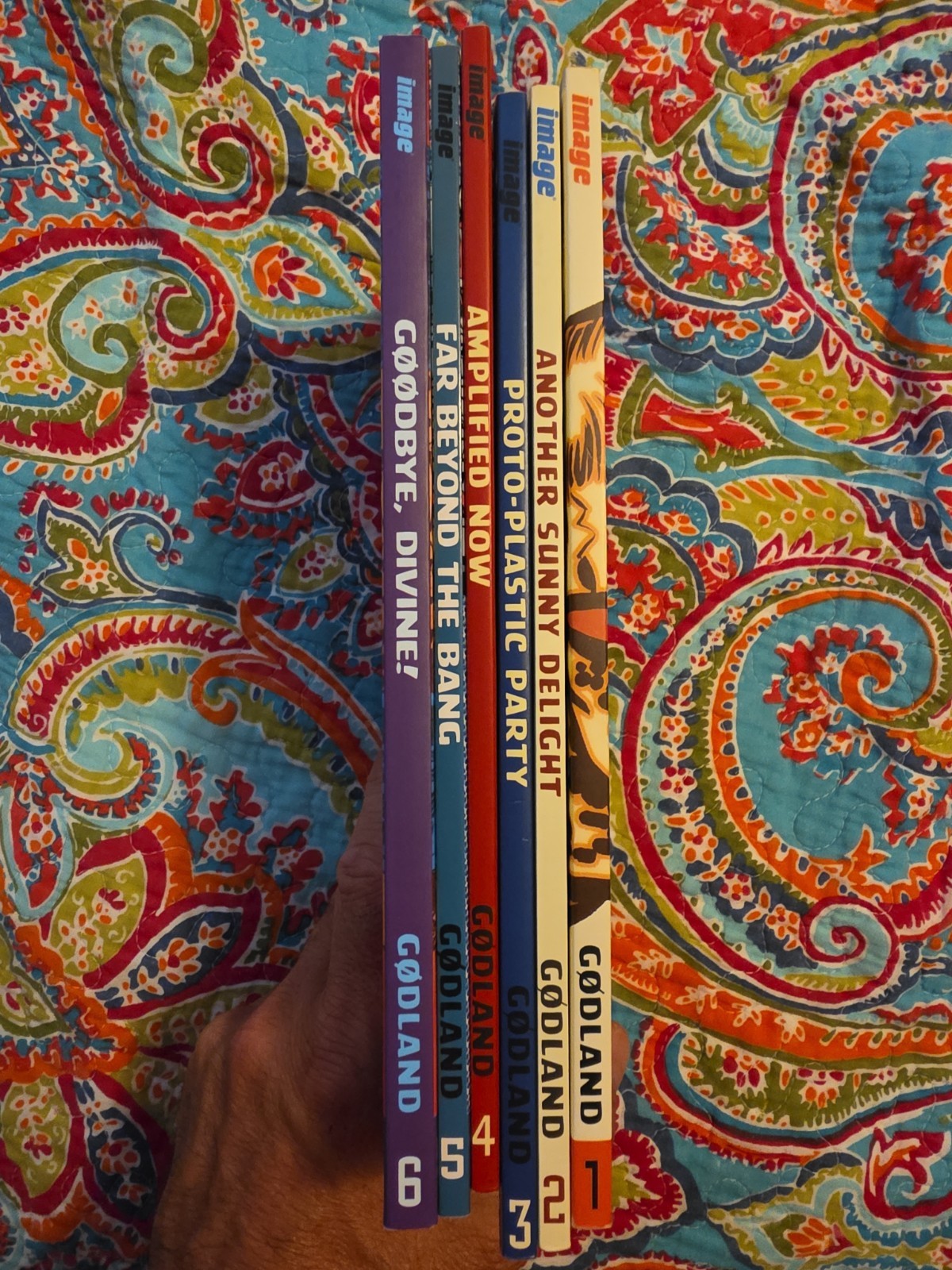 Godland Vol 1 -6 Complete Tpb Lot Of 6 By Joe Casey