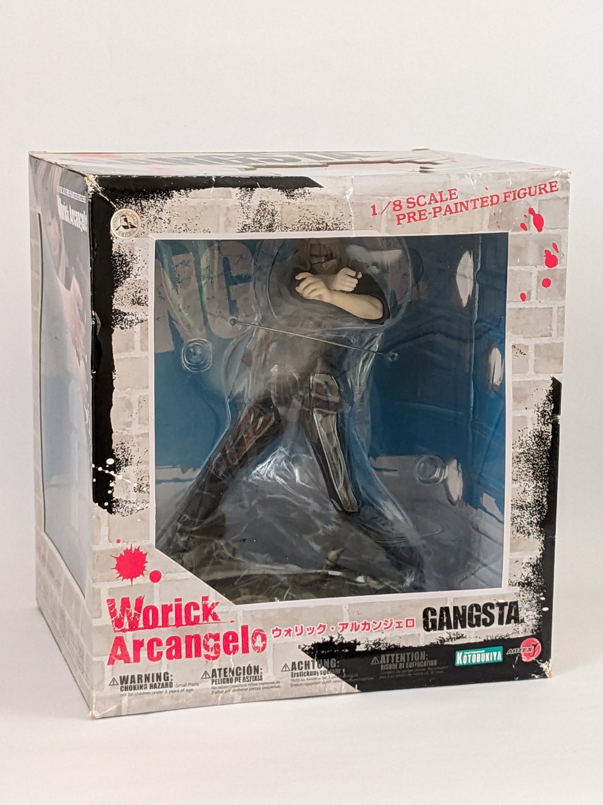 KOTOBUKIYA ARTFX J Gangsta. Worick Arcangelo 1/8 Pre-Painted Figure Japan New