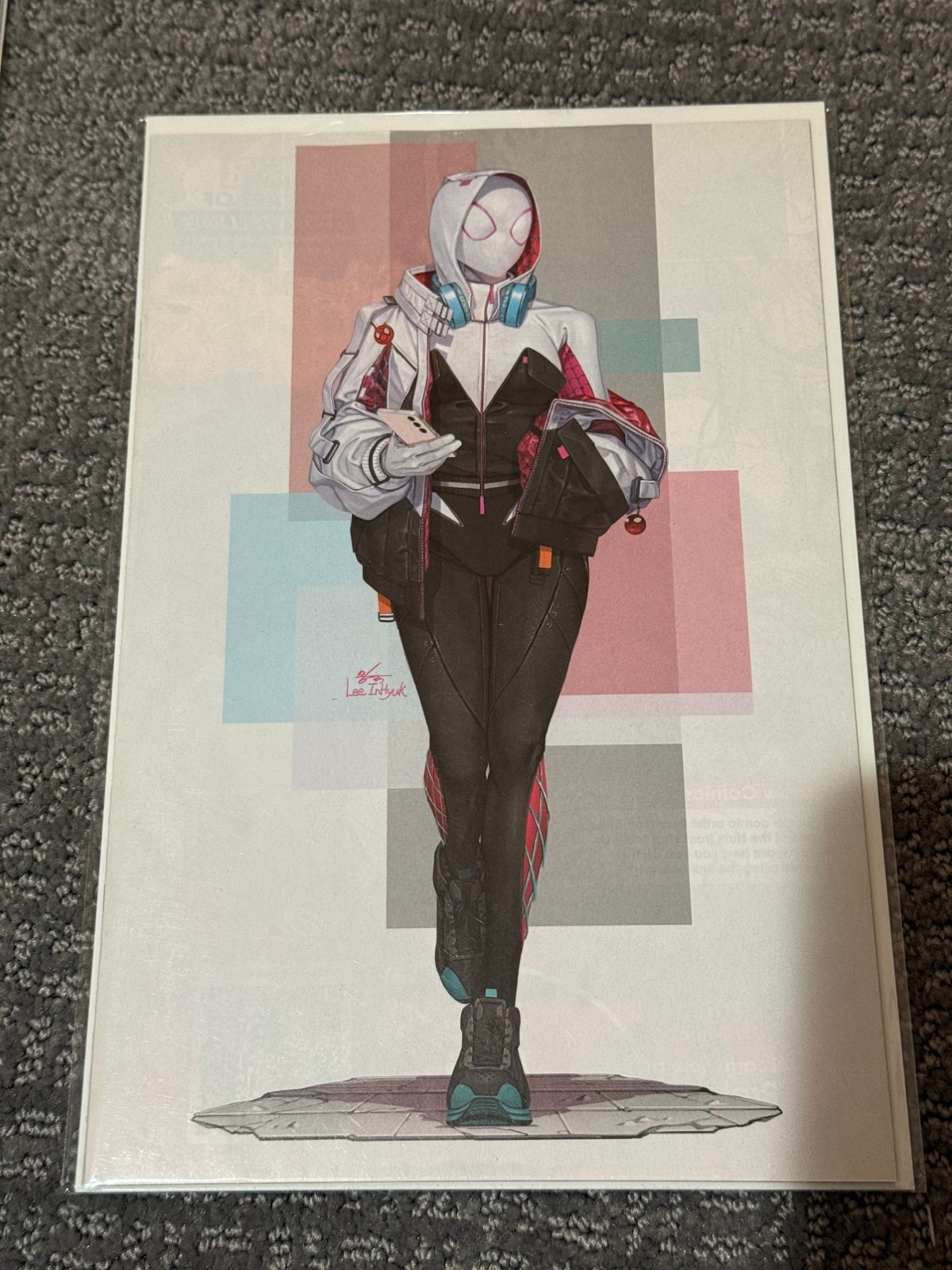 Spider-Gwen All-New Ghost-Spider #4 InHyuk Lee Street-Verse Virgin Variant 1:50