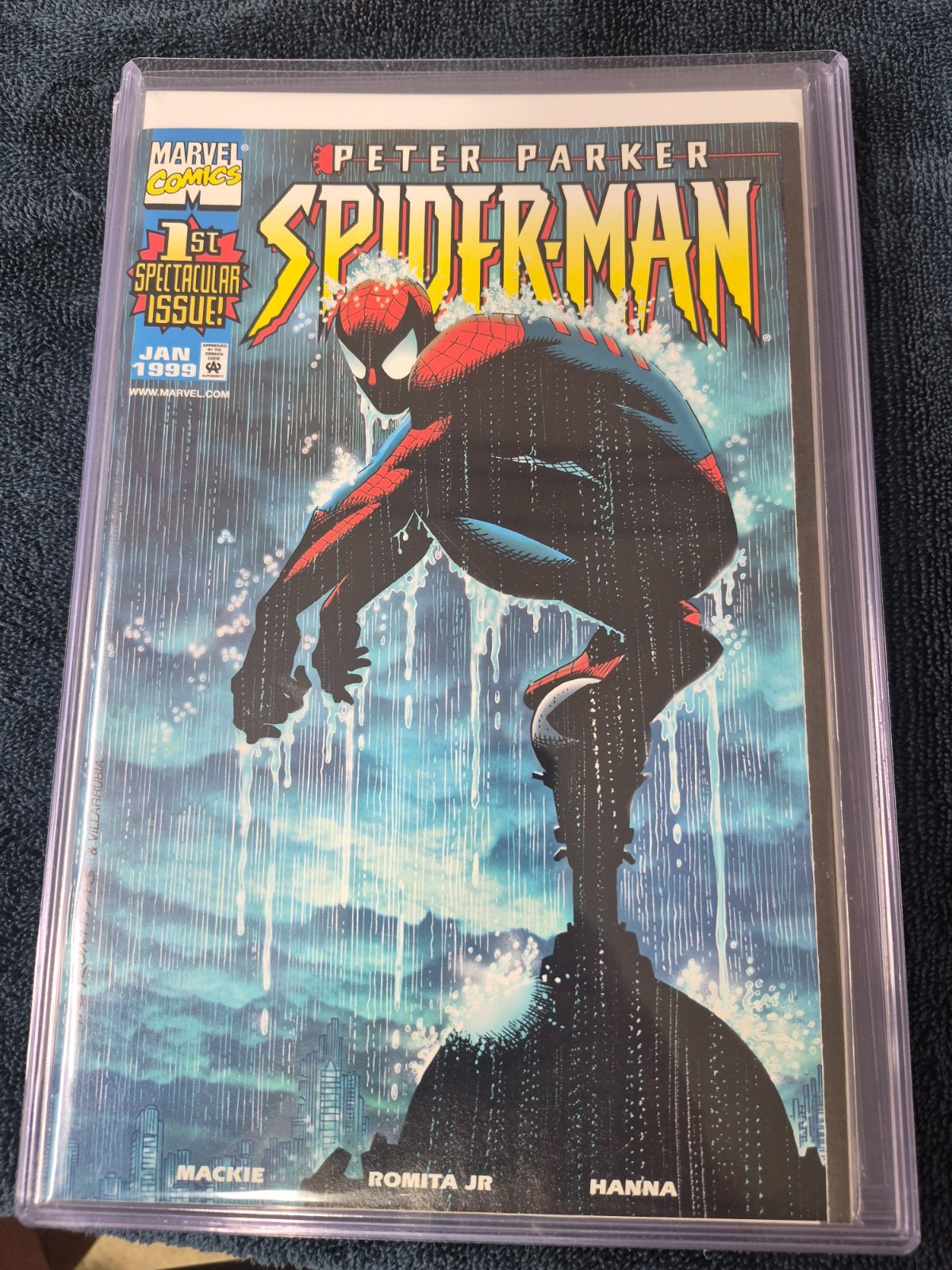 Peter Parker Spider-Man 1 1999 Romita Dynamic Forces $10 FLAT COMBINED SHIPPING