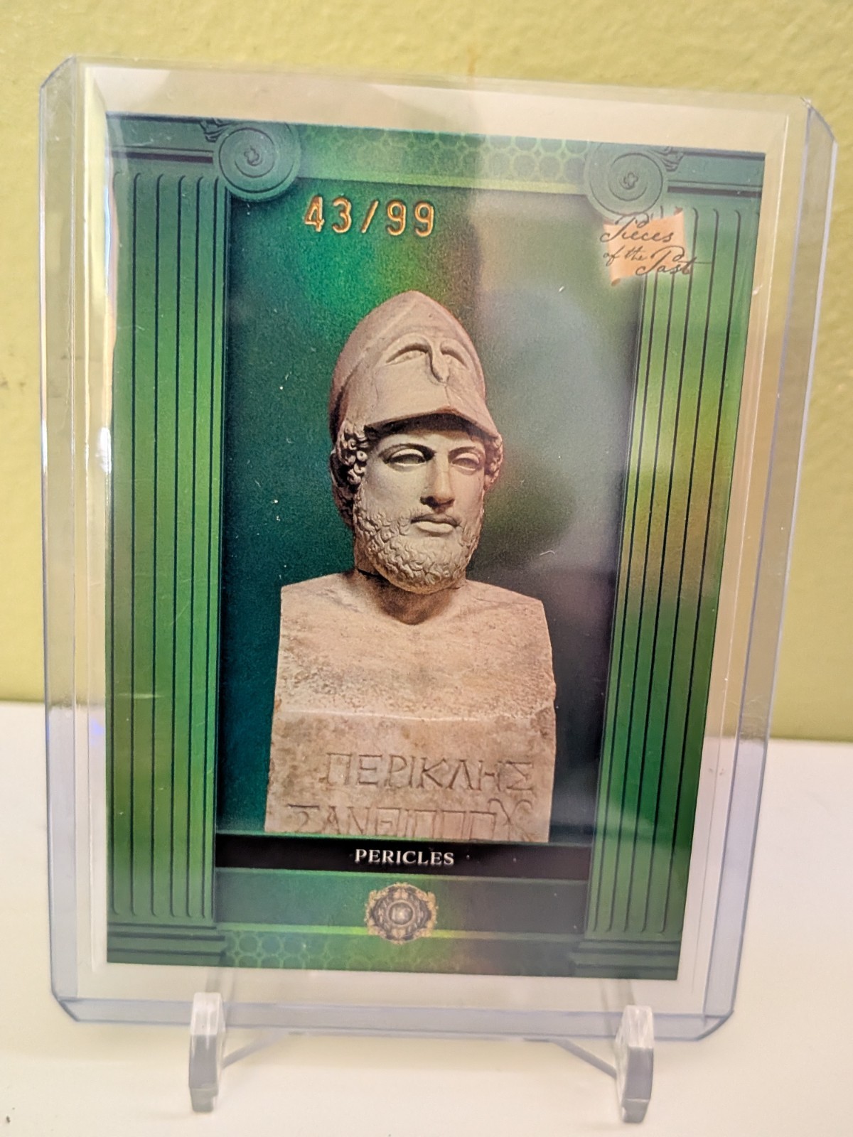 2025 Pieces Of The Past Ancient World Pericles Green /99