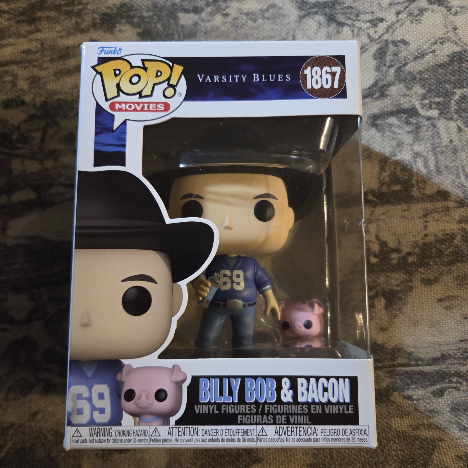 Funko Pop Vinyl: Varsity Blues - Billy Bob & Bacon #1867