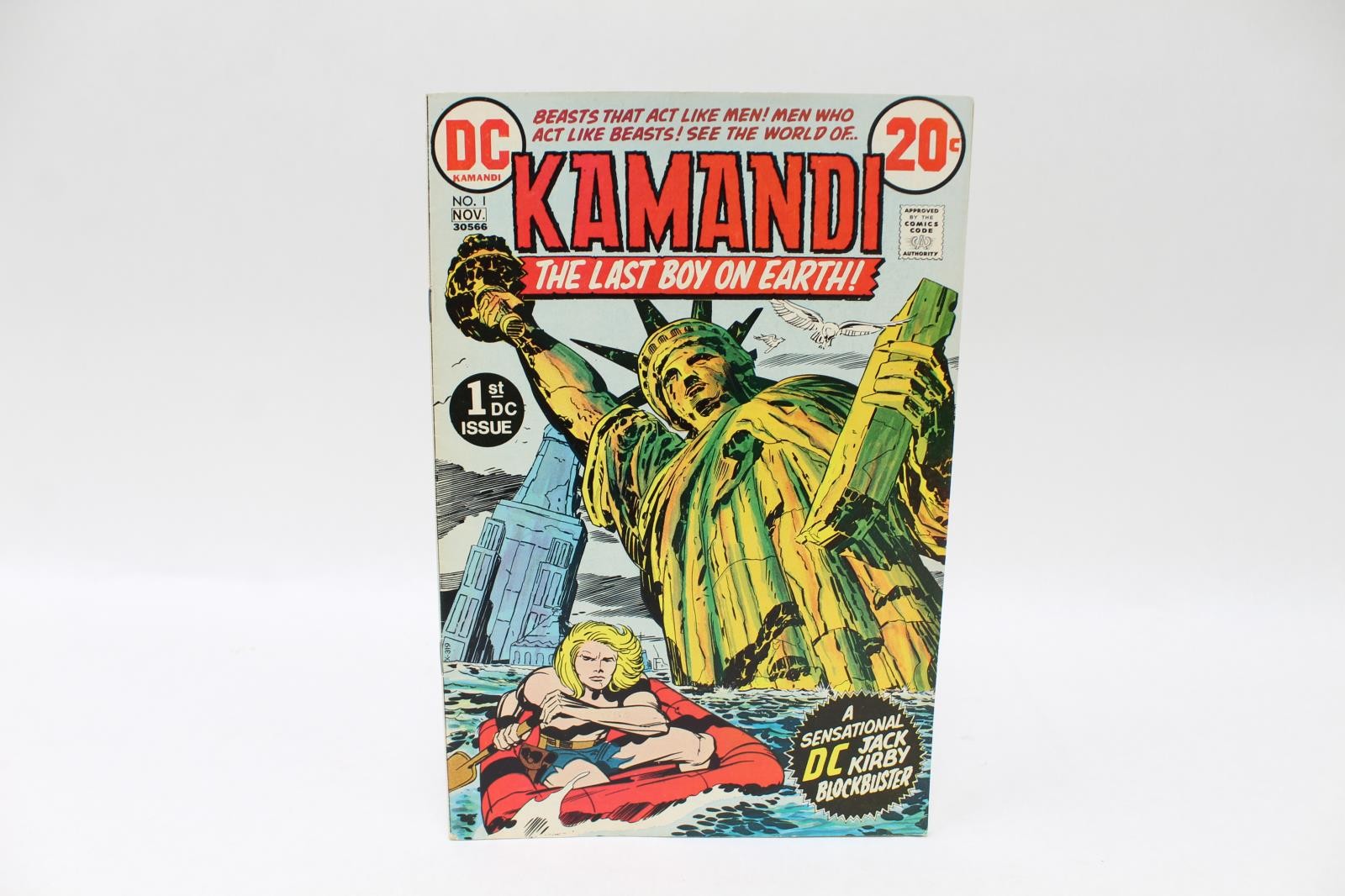 Kamandi, The Last Boy on Earth Vol. 1 No. 1 - DC Comics - 1st DC Issue 1972