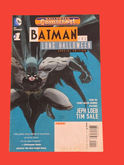 Batman Long Halloween #1 2013 DC Halloween ComicFest Special Edition Loeb Sale