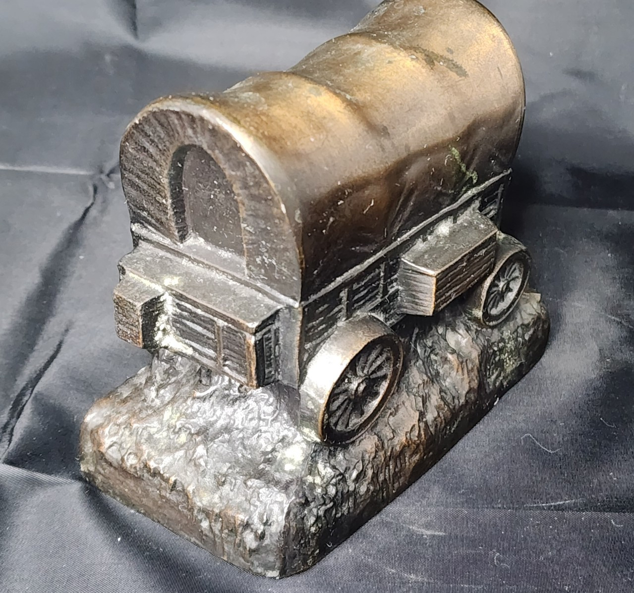 Vintage  Banthrico  Bank Covered Wagon Community State Bank Norwalk Wisconsin