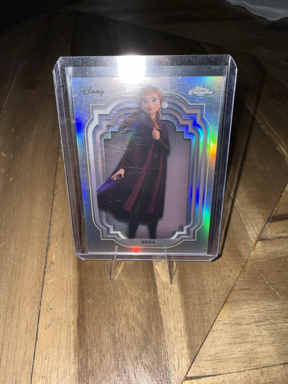 2024 Topps Chrome Disney Frozen Anna #154 Refractor