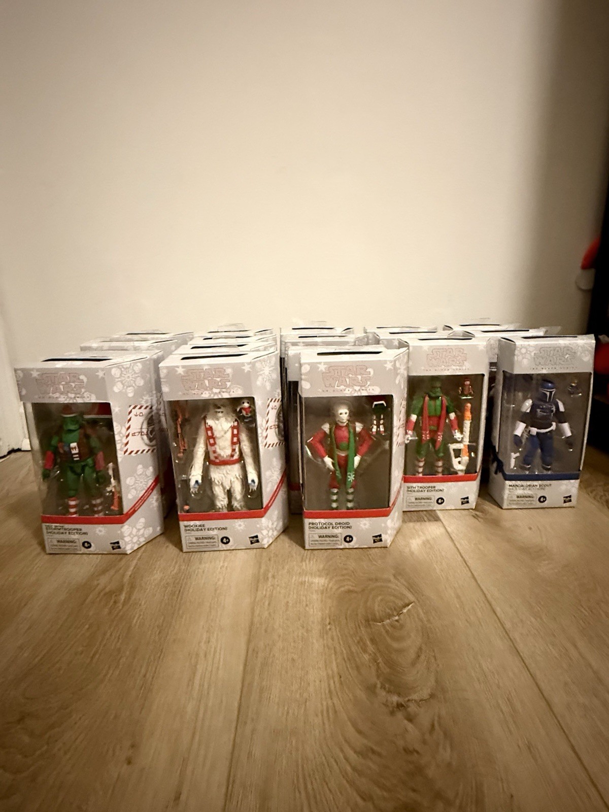 Hasbro Star Wars The Black Series Holiday Edition Complete Set Of 18