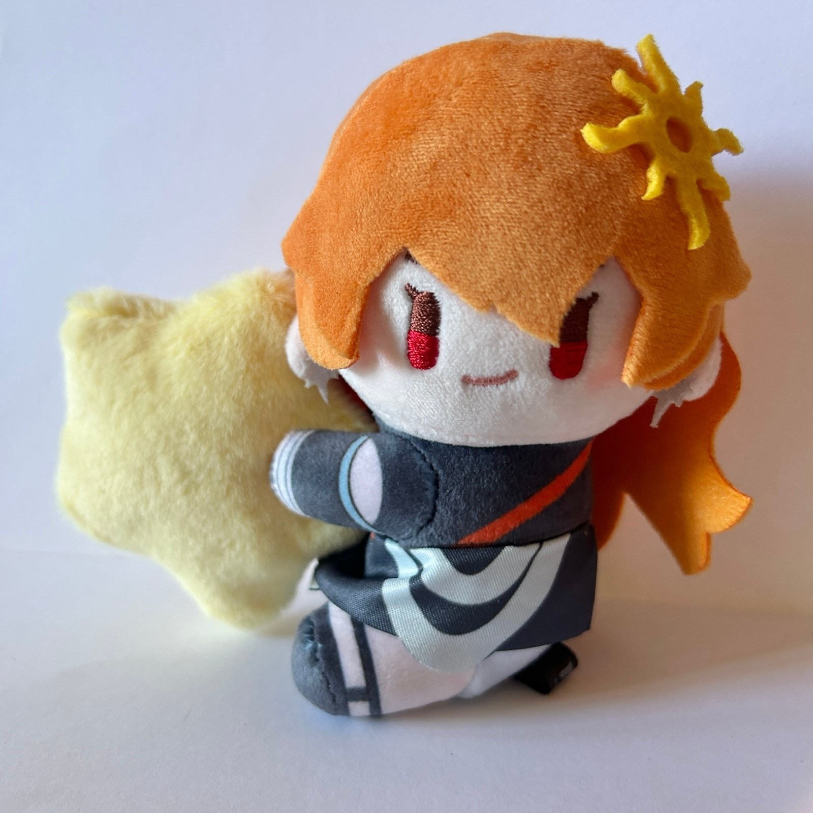 Official Wuthering Waves Augusta Chibi Star Plush Keychain Eclipse Conservators