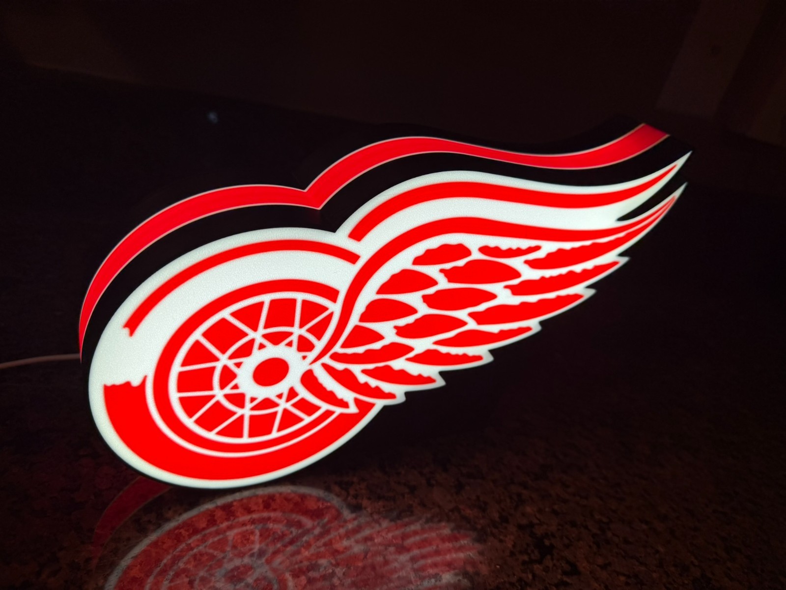 Detroit Red Wings Inspired  LED Sign - 11
