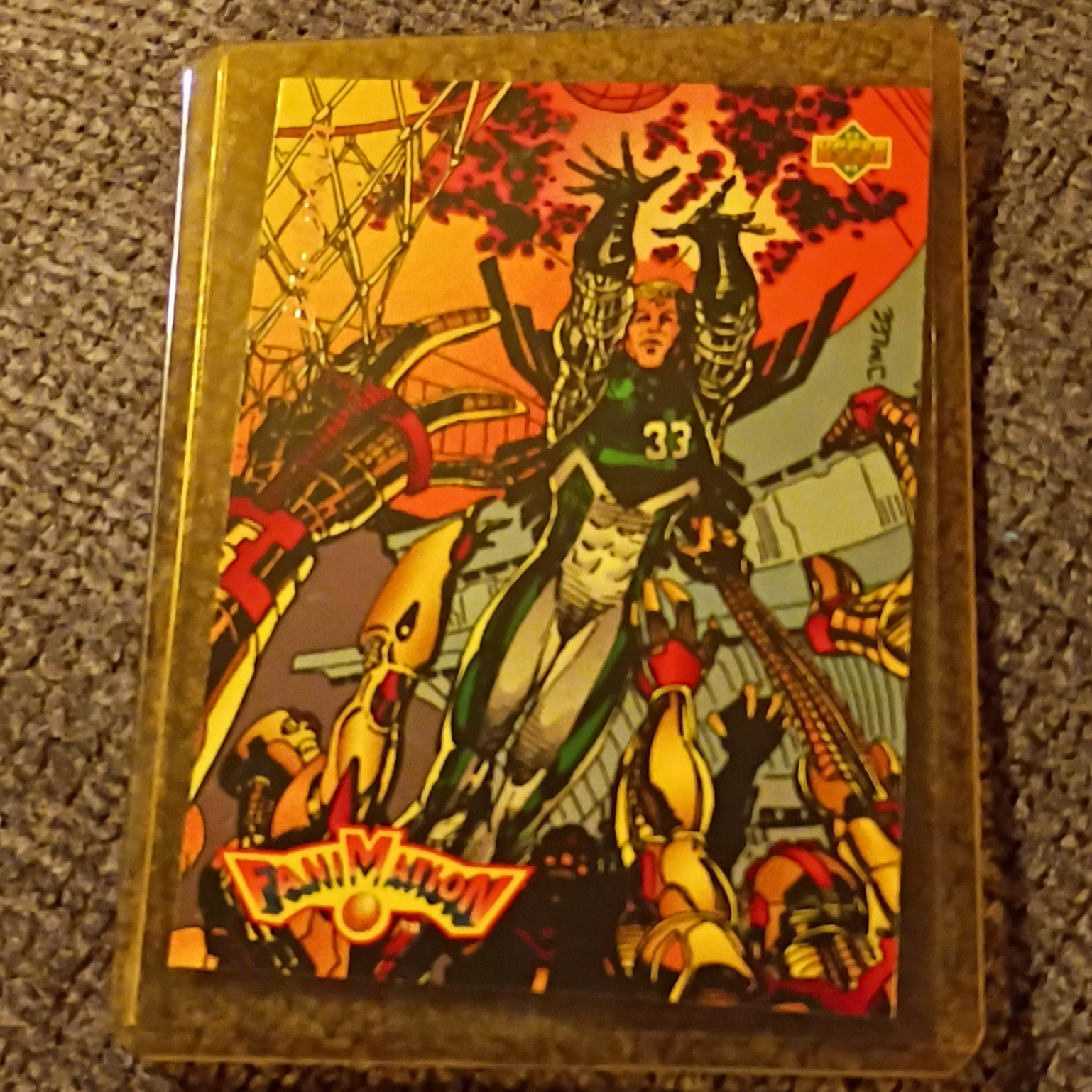 Upper Deck 1993 FanMation #507 Larry Bird Birdman Hologram Trading Card