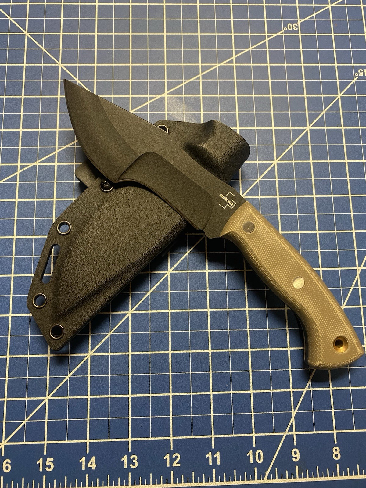 Böker Plus Mini Tracker Knife with Original Kydex Sheath