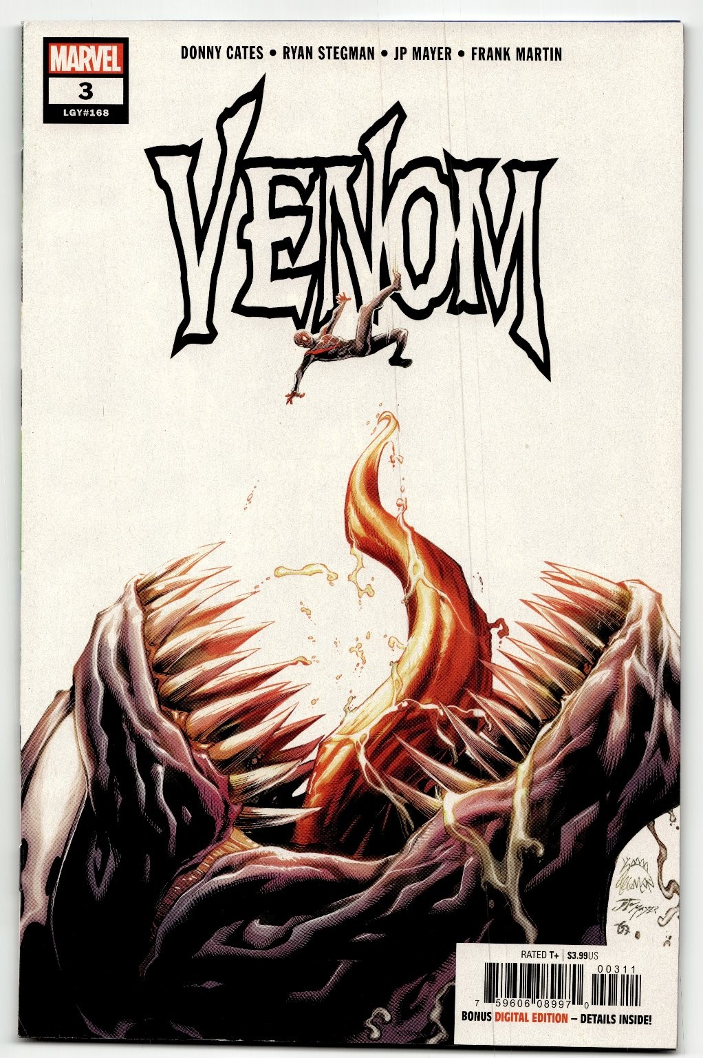 Venom #3 Marvel Donny Cates Ryan Stegman 2018 1st App of Knull