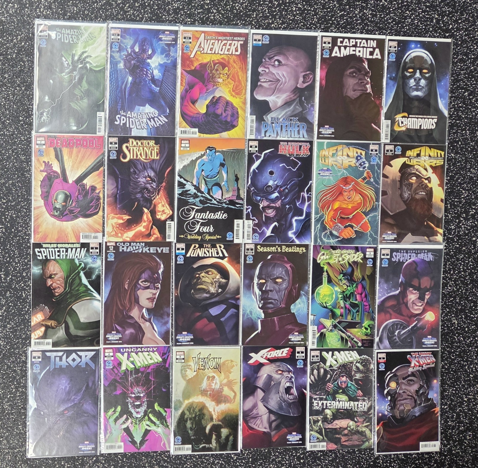 2019 Marvel Comics Fantastic Four Villains Variant Covers NM • 24 Total Books
